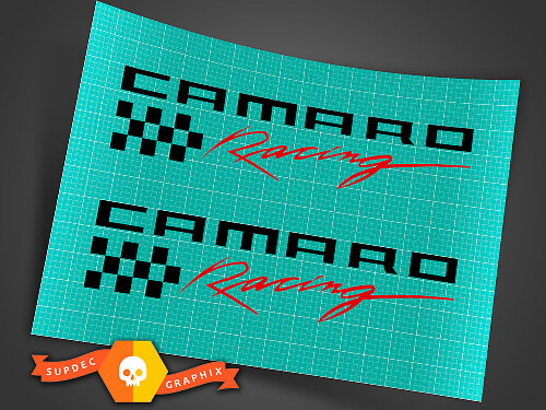 Chevrolet Camaro LS LT RS SS Zl1 Z28 Racing Passaruota Laterale Adesivo in Vinile 2