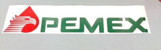 Pemex Messico stazione di servizio vinile adesivo decalcomania (qualsiasi colore)