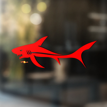 Adesivo Universale in Vinile Angry Shark_2