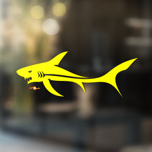 Adesivo Universale in Vinile Angry Shark_3