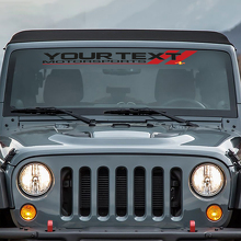 Adesivo in vinile per parabrezza Mopar Motorsport 3