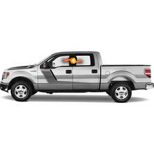 Ford F-150 Platinum Side Stripes Grafica Adesivi Decalcomanie Duo Color Vinile
 2