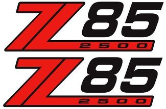 Nuovo 4x4 Offroad Z85 2500 Decal Sticker Extreme