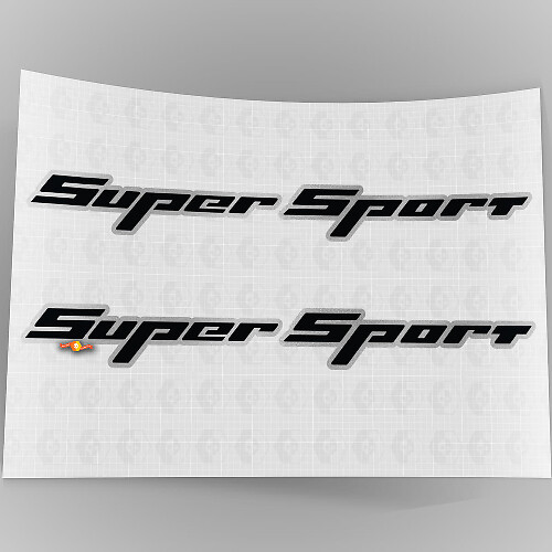 Set di Adesivi in Vinile Super Sport per Chevrolet Camaro SS