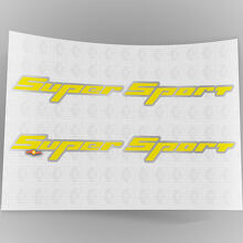 Set di Adesivi in Vinile Super Sport per Chevrolet Camaro SS_4
