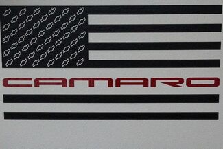 Grafica Camaro ZL1, decal bandiera americana, Chevy Camaro ss, LT
