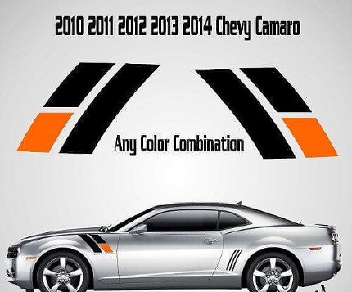 Adesivo in Vinile Strisce Paraurti 45° Anniversario per Chevrolet Camaro SS 2010-2014