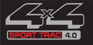 Decalcomanie adesive con emblema Explorer Sport Trac 4 x 4