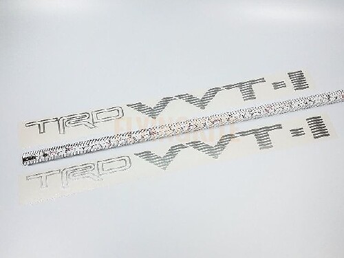 Set di Adesivi in Vinile Stile TRD VVT-i per Toyota Corolla Yaris Scion GT86
