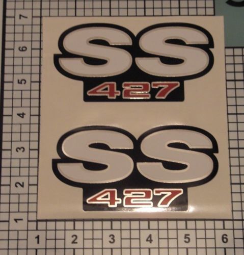 Adesivo in Vinile con Logo SS 427 Laterale per Chevrolet Camaro SS