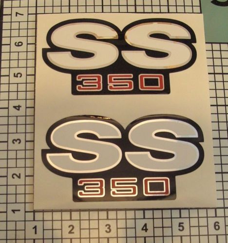 Adesivo in vinile logo laterale SS 350 per Chevrolet Camaro SS
