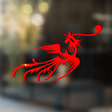 Adesivo in vinile universale Flying Bird Art_2