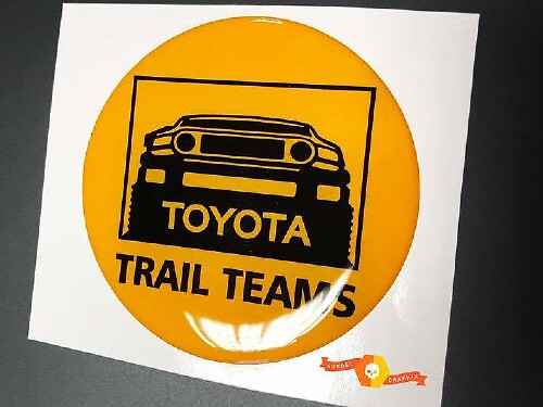 Distintivo Universale Toyota Trail Teams per Toyota FJ Cruiser