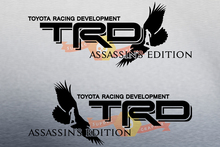 Toyota Racing Development TRD Assassin's Creed edizione 4X4 adesivi per decalcomanie grafiche sul lato del letto 2