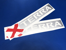 Set di Adesivi in Vinile per Portapacchi Tetto Nissan Xterra_2