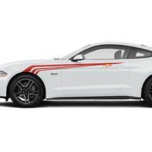Strisce Decorativa Parafango Anteriore per Ford Mustang GT 3