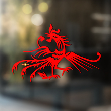 Adesivo universale in vinile Angry Rooster_2