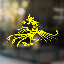 Adesivo universale in vinile Angry Rooster_4