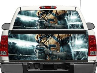 NFL Lunotto posteriore O portellone posteriore Decal Sticker Pick-up Truck SUV Car