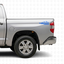 Set di Adesivi in Vinile Laterali Posteriori TRD Off-Road Mountain per Toyota Tacoma Tundra_2