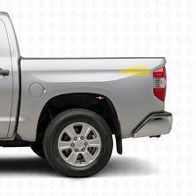 Set di Adesivi in Vinile Laterali Posteriori TRD Off-Road Mountain per Toyota Tacoma Tundra_5