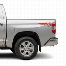 Set Adesivi Laterali in Vinile Edizione Mandaloriana Stile TRD per Toyota Tacoma Tundra_4