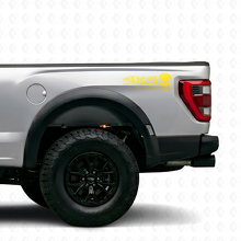 Coppia di Adesivi Laterali per Pianale 4x4 Off Road Edizione Punisher per camion Musclecar_5
