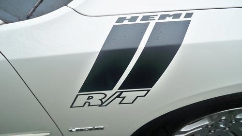 Le strisce parafango per auto in vinile Hemi Rt si adattano al caricatore / Magnum