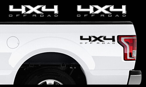 Set di adesivi laterali in vinile 4x4 Off Road per Musclecar F-150 2009-2016