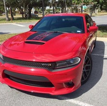Dodge Charger 392 Daytona Style Hood adesivo decalcomania Scat Pack 2015 2016 2017 2018 mopar Scatpack 2023
 2