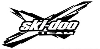3 X Ski-Doo Team brp can-am adesivo decalcomania emblema