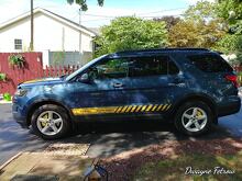 Strisce adesive in vinile per Ford Explorer 2010 2011 2012 2013 2015 2016 2018 2