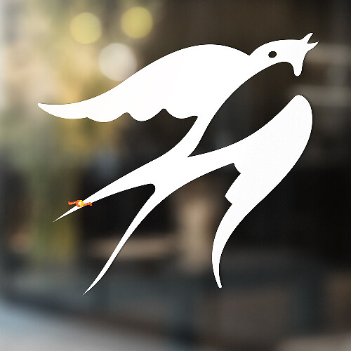 Adesivo Universale in Vinile Flying Swift