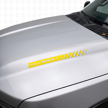 Adesivi in vinile personalizzati a strisce per cofano stile 345 Hemi per Dodge Ram e Charger_5