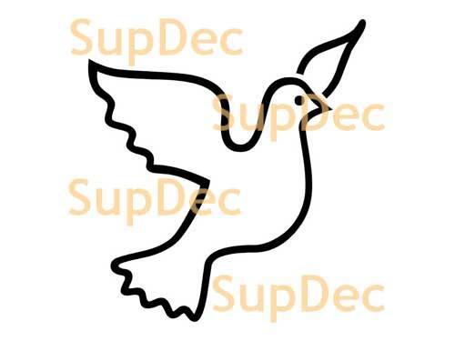 Adesivo per bagno con finestra in vinile con uccelli, adesivo rimovibile #34
