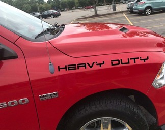 Decalcomania in vinile Mopar adesivo grafico sportivo da corsa Dodge Ram hemi heavy duty 2 lati