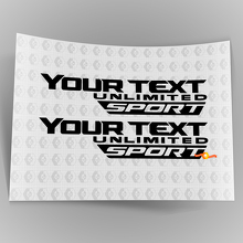 Decalcomania per autoadesivo laterale Sport Jeep 