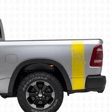 Set di Adesivi in Vinile con Strisce Laterali Posteriori per Fucile AR-15 per Camion_5