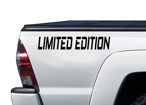 Adesivo in vinile da comodino Edizione Limitata per Chevrolet Silverado