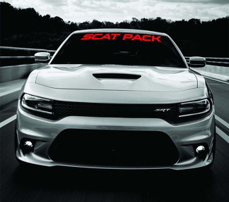 Dodge Charger SCAT PACK Adesivo striscione parabrezza 2011-2017 SRT MOPAR 392 Scatpack