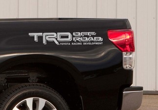 2 TRD Toyota Tacoma Tundra Decalcomanie Vinile Adesivo off road grafica 4x4 fabbrica