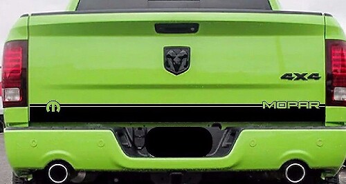 Adesivo in vinile striscia portellone Mopar per Dodge Ram 1500 2009-2018