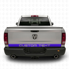 Adesivo in Vinile Personalizzato a Strisce per Porta Posteriore Dodge Ram 1500 2009–2018_2