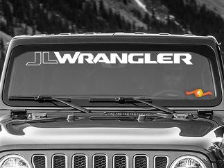 Jeep Wrangler JL JLU Wrangler parabrezza striscione adesivo in vinile