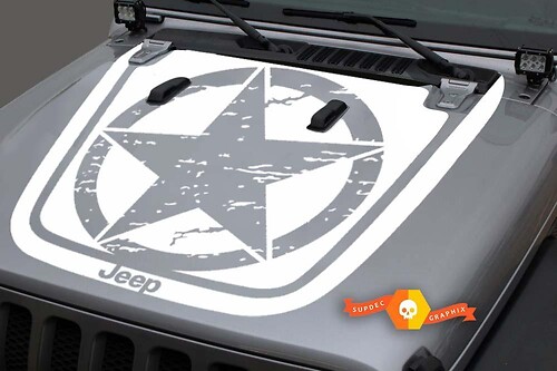 2018, 2019 Jeep JL - Inserto per cofano 