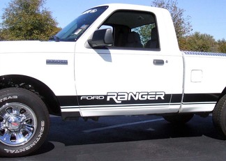 Ge-tr333 Ford Truck - Kit di decalcomanie a strisce laterali Ranger Rocker - Adatto a tutti i modelli