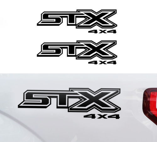 Adesivo laterale in vinile STX 4x4 per Musclecar F-250 Super Duty