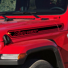 Jeep Adesivi Decalcomanie Jeep Renegade Hood Decal rubicon sahara 1 COPPIA
 3
