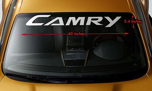 Adesivo in Vinile per Parabrezza Camry per Toyota Camry