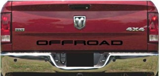 Lettere grafiche della decalcomania del letto del portellone posteriore del camion OFFROAD si adatta all'auto 4x4 SUV 4x4 1500
